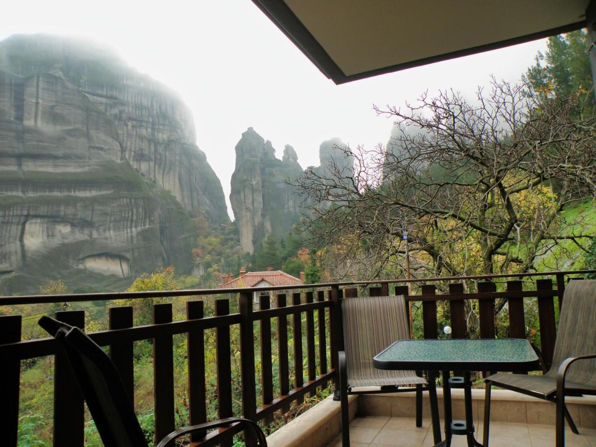 Elenas Meteora Balcony Lägenhet Kalampaka Exteriör bild