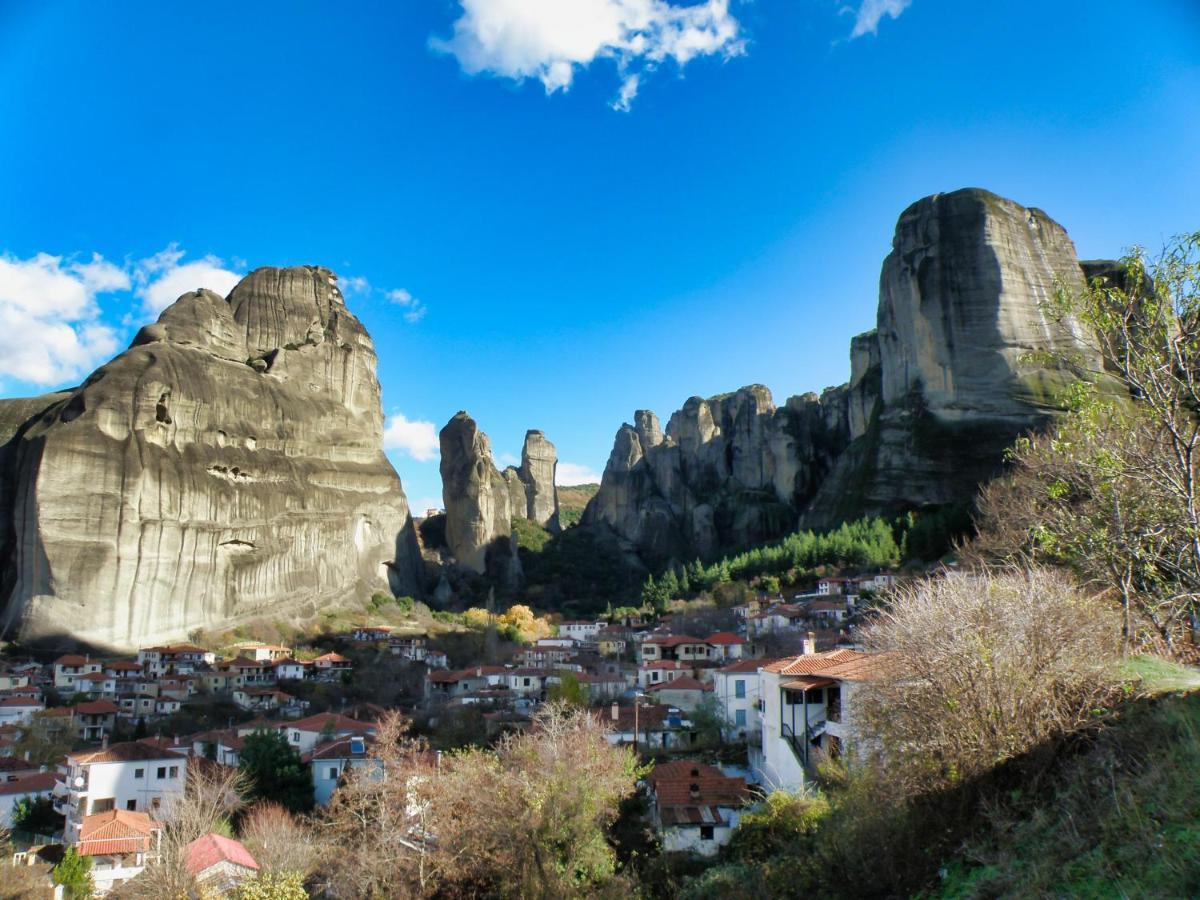 Elenas Meteora Balcony Lägenhet Kalampaka Exteriör bild